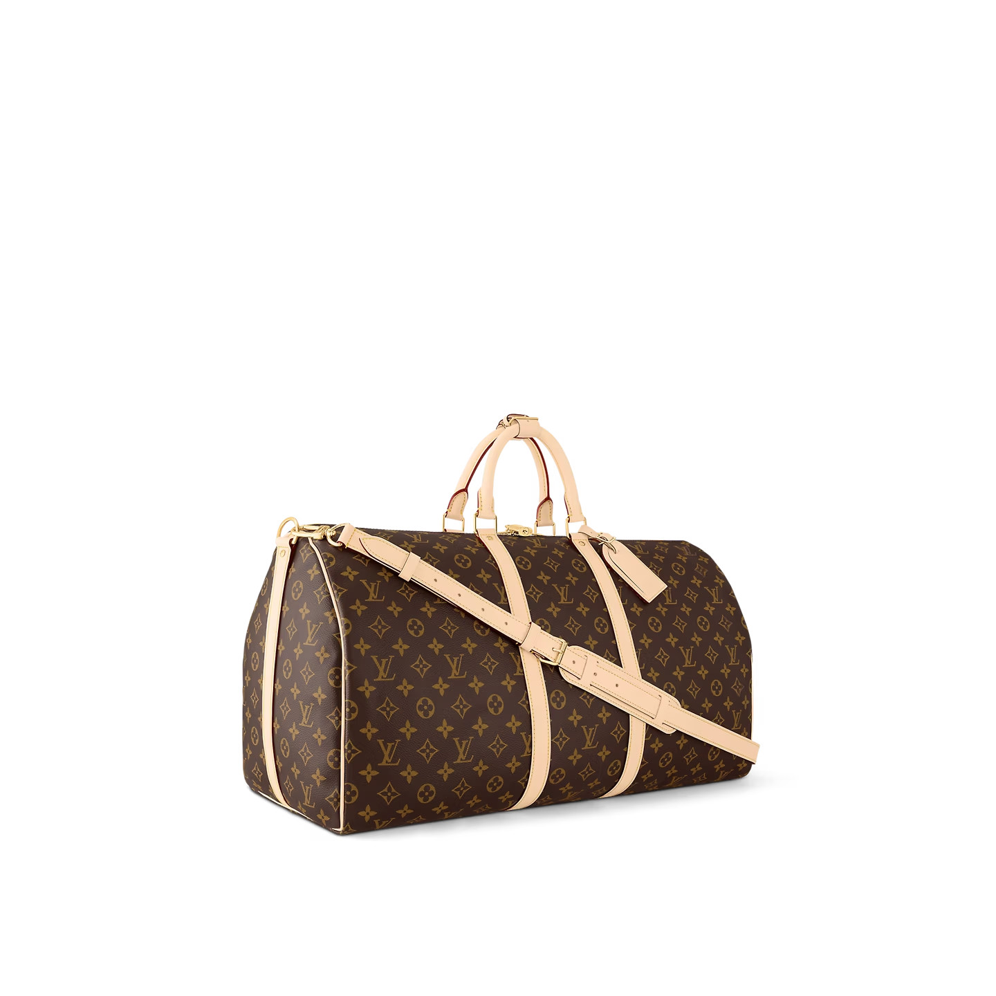 L0vis Vvtt0n Keepall Bandoulière 55 Bag Brown 21,7in/55cm M41414