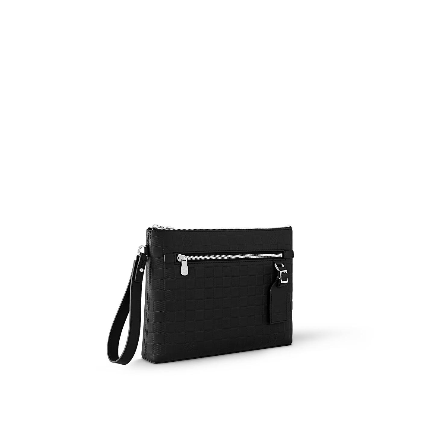 L0vis Vvtt0n Takeoff Pouch Wallet Black For Men 11.8in/30cm N40504