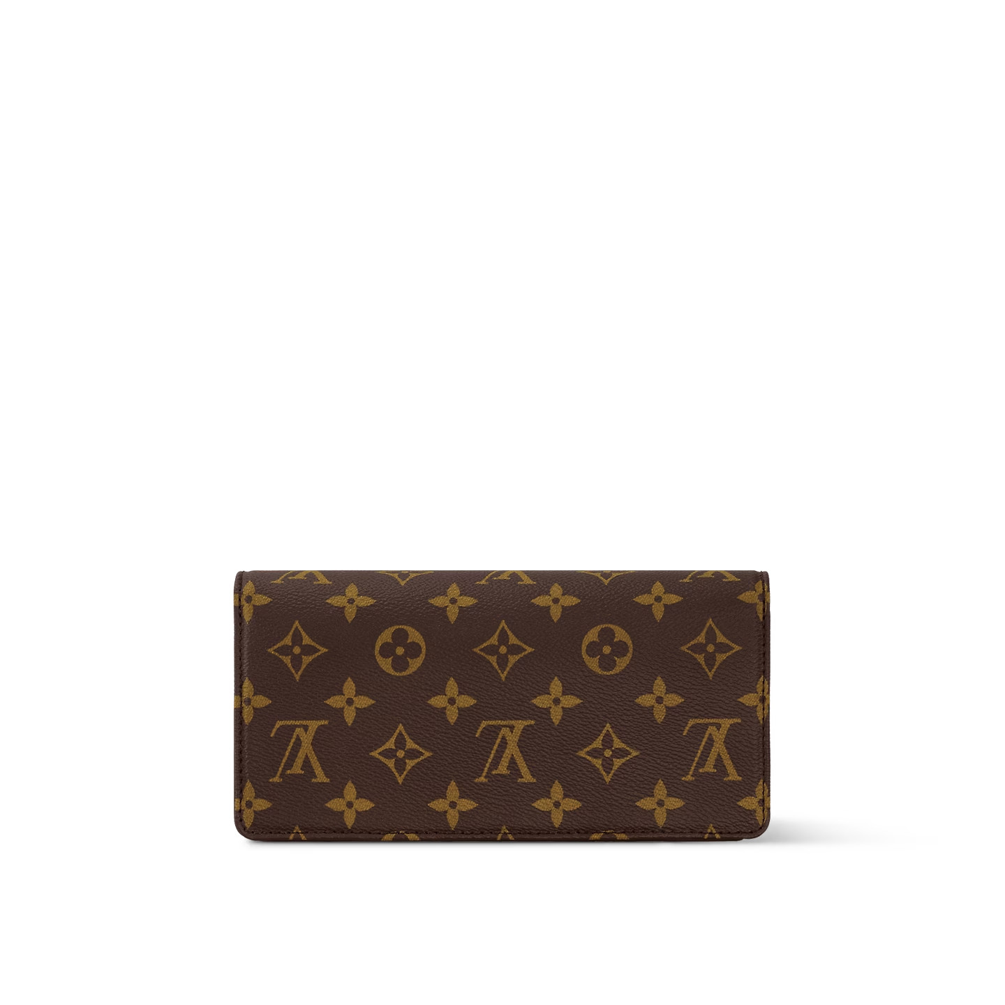 L0vis Vvtt0n Wallet On Chain Lily Brown For Women 8,1in/20,7cm M82509