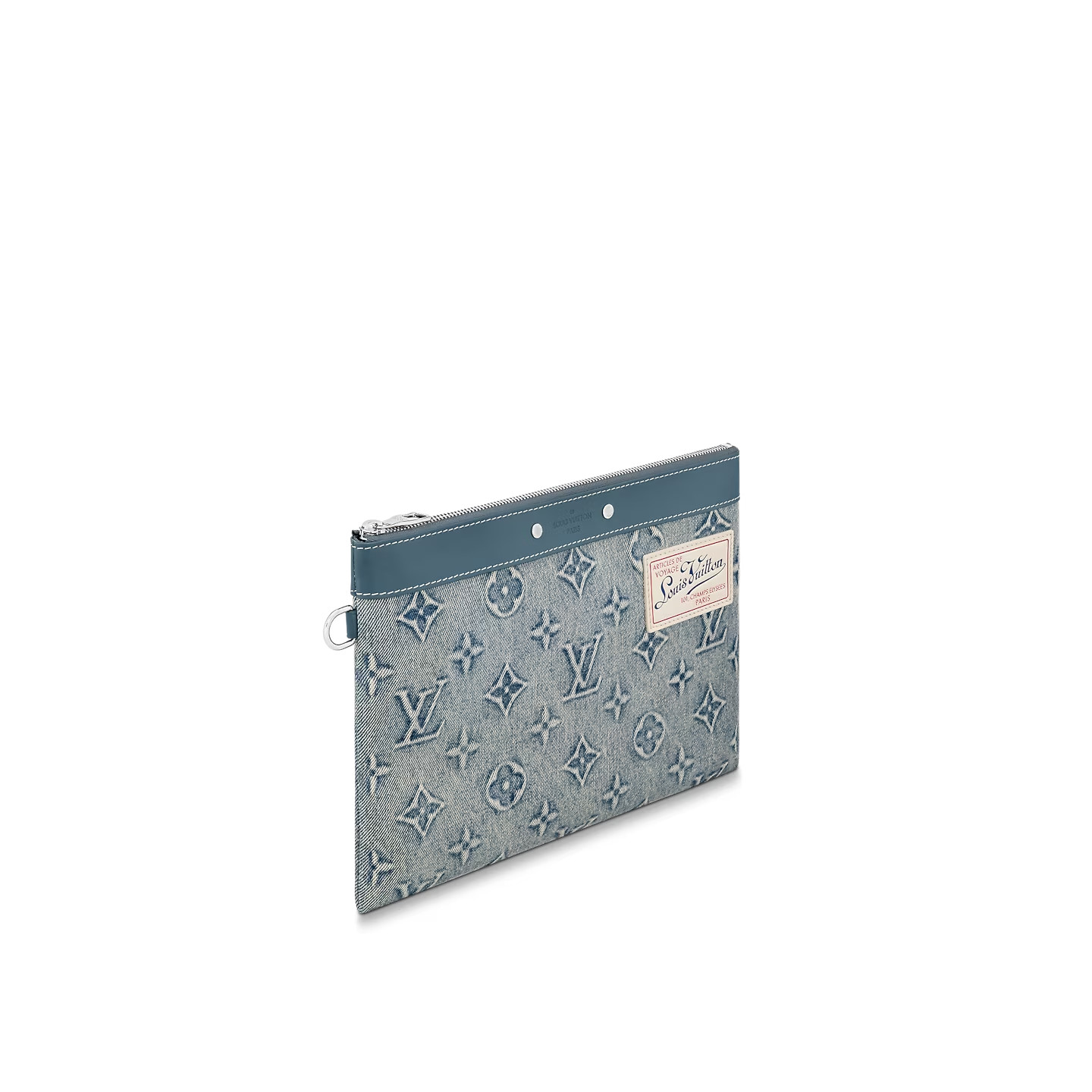L0vis Vvtt0n Pochette To Go Blue For Men 11.8in/30cm M82313