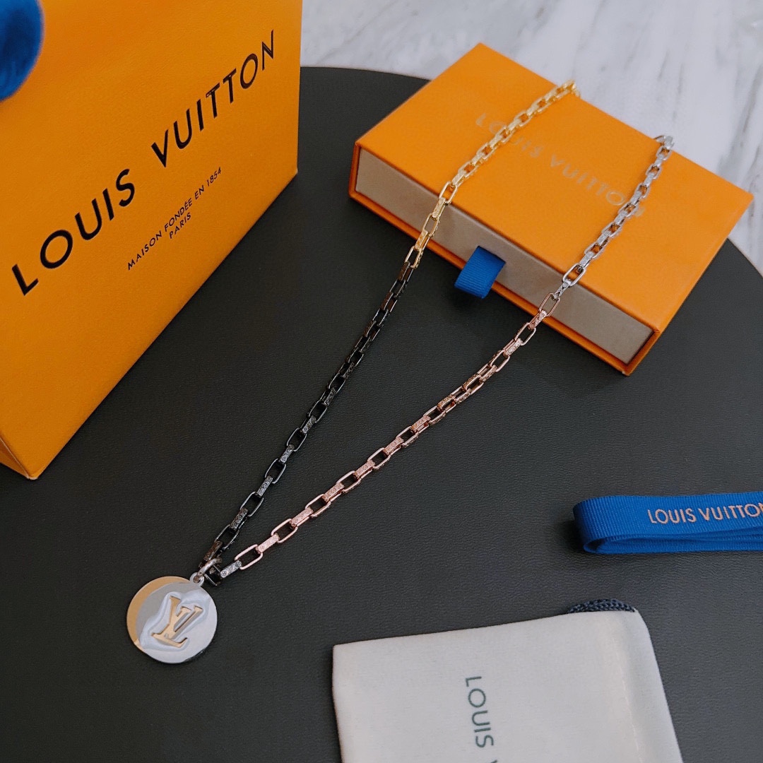 L0vis Vvtt0n Necklace Gold For Women