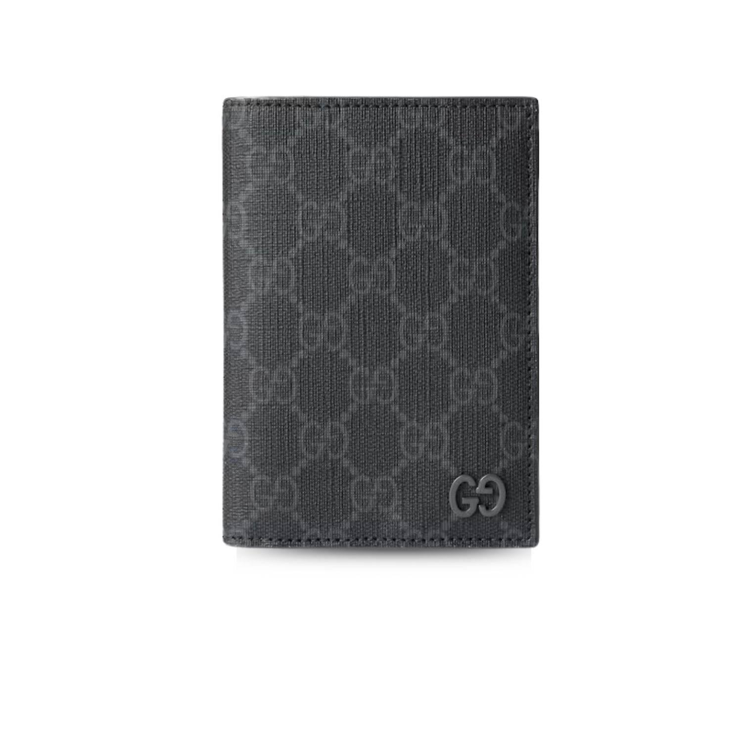 Gvc*1 Passport Case With GG Detail Black 7.5in/19cm 795229 FADMR 1050