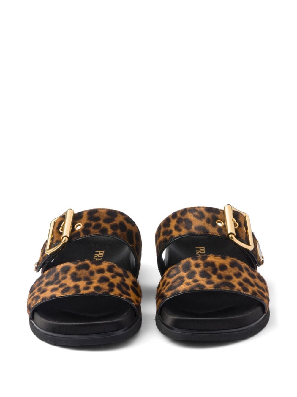 Pra*a Printed Slides Brown For Women 1XX715_XRY_F0151_F_D010