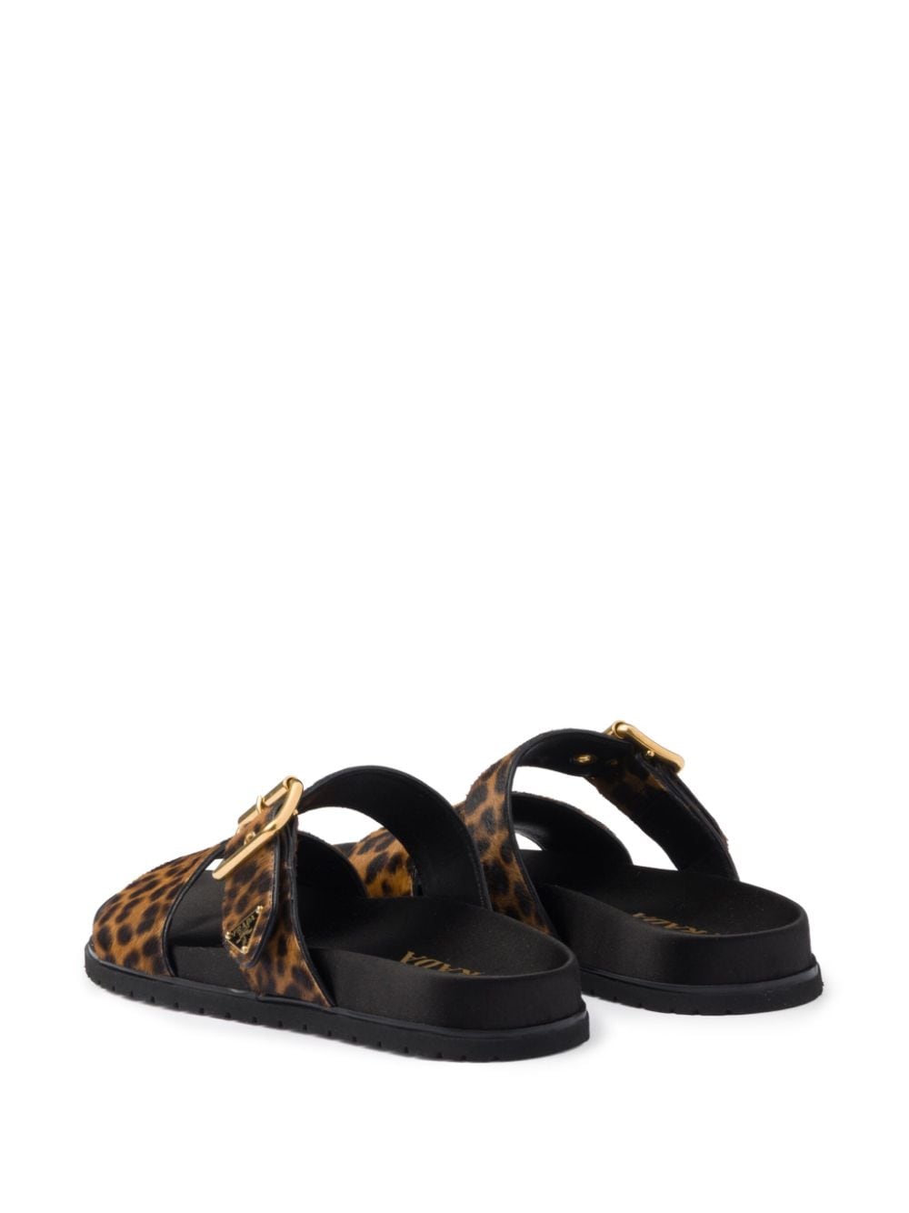 Pra*a Printed Slides Brown For Women 1XX715_XRY_F0151_F_D010
