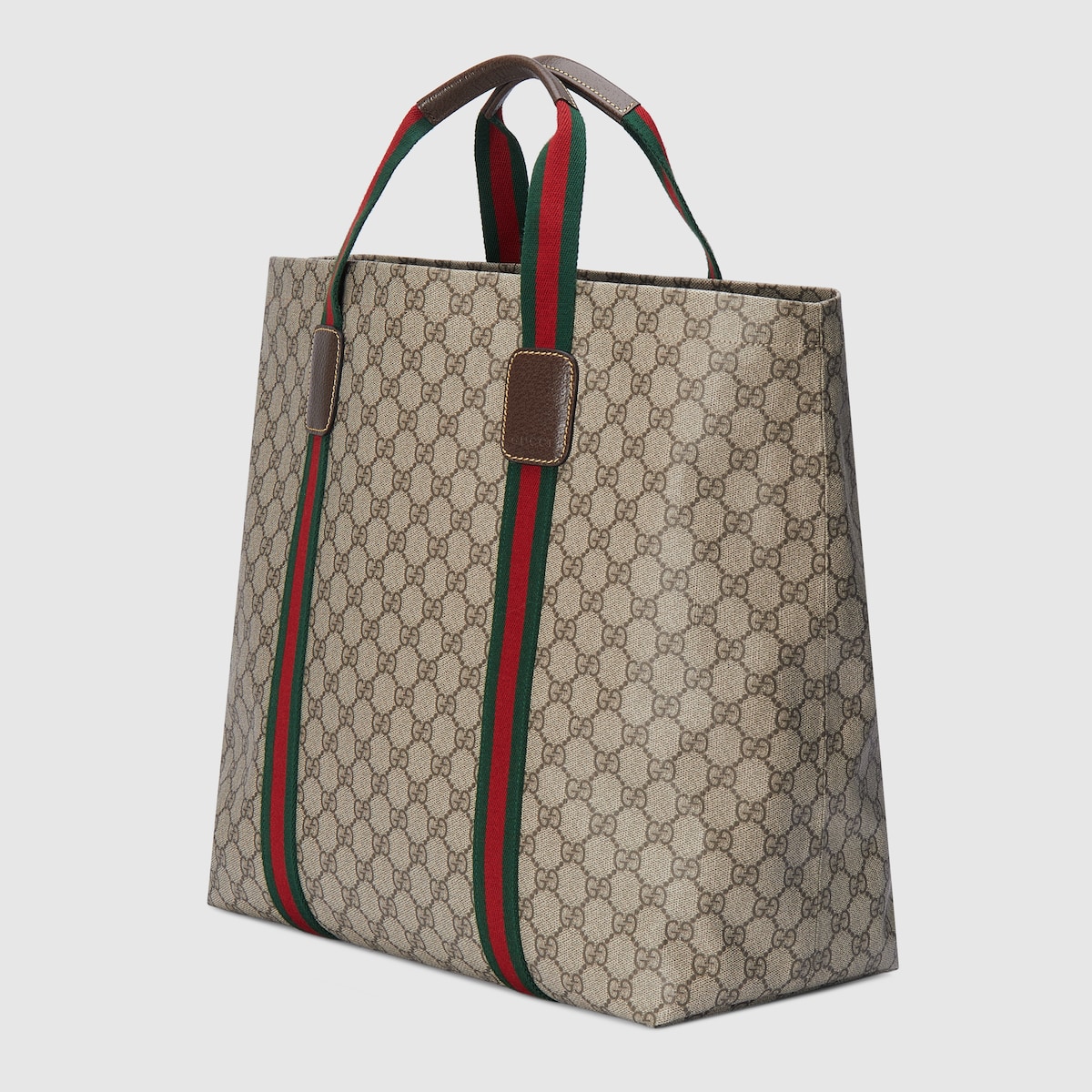 Gvc*1 Tender Medium Tote Bag Beige For Men 16 In/ 41 Cm 763287 FACHL 8844