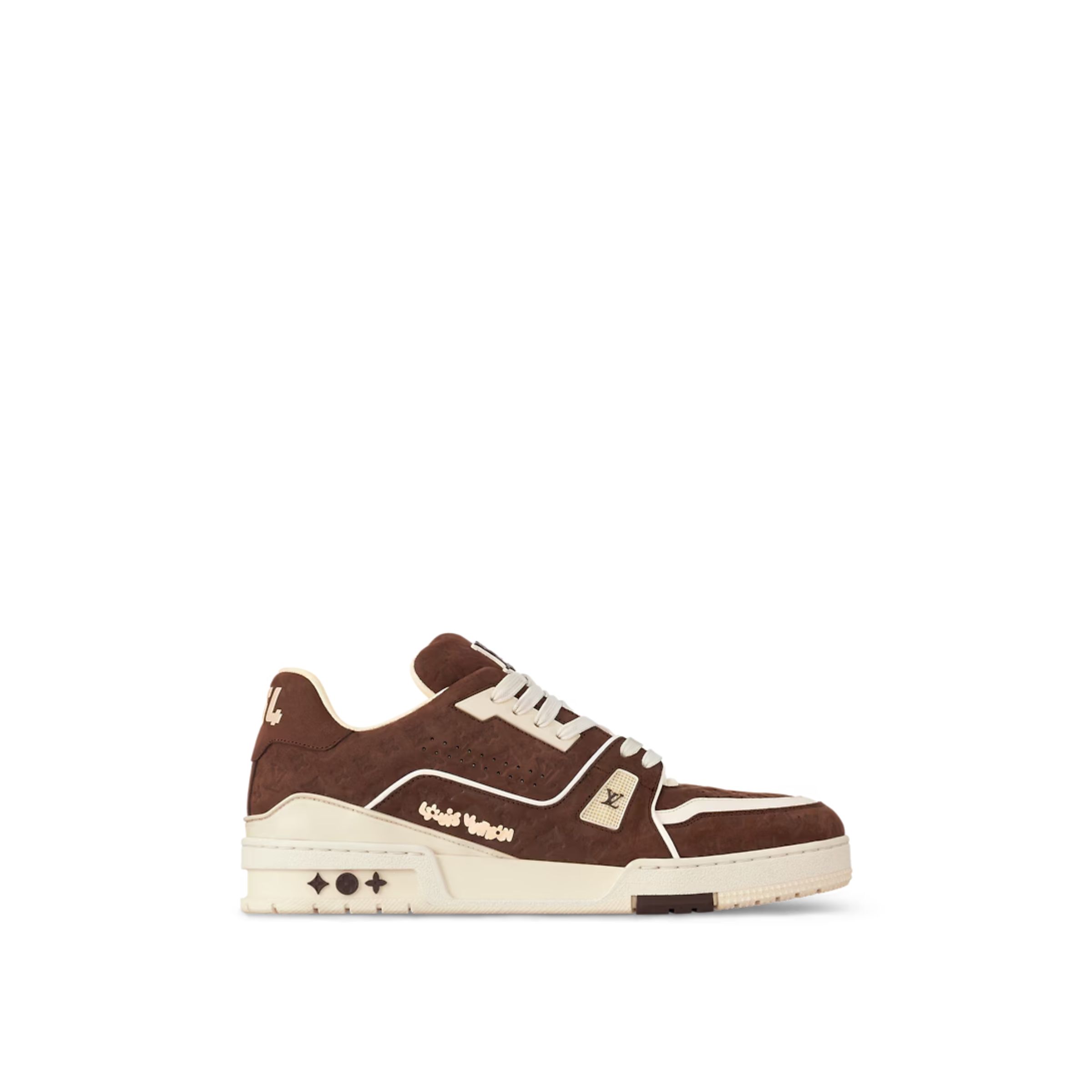 L0vis Vvtt0n Trainer Sneaker Brown For Men 1ACR5Z