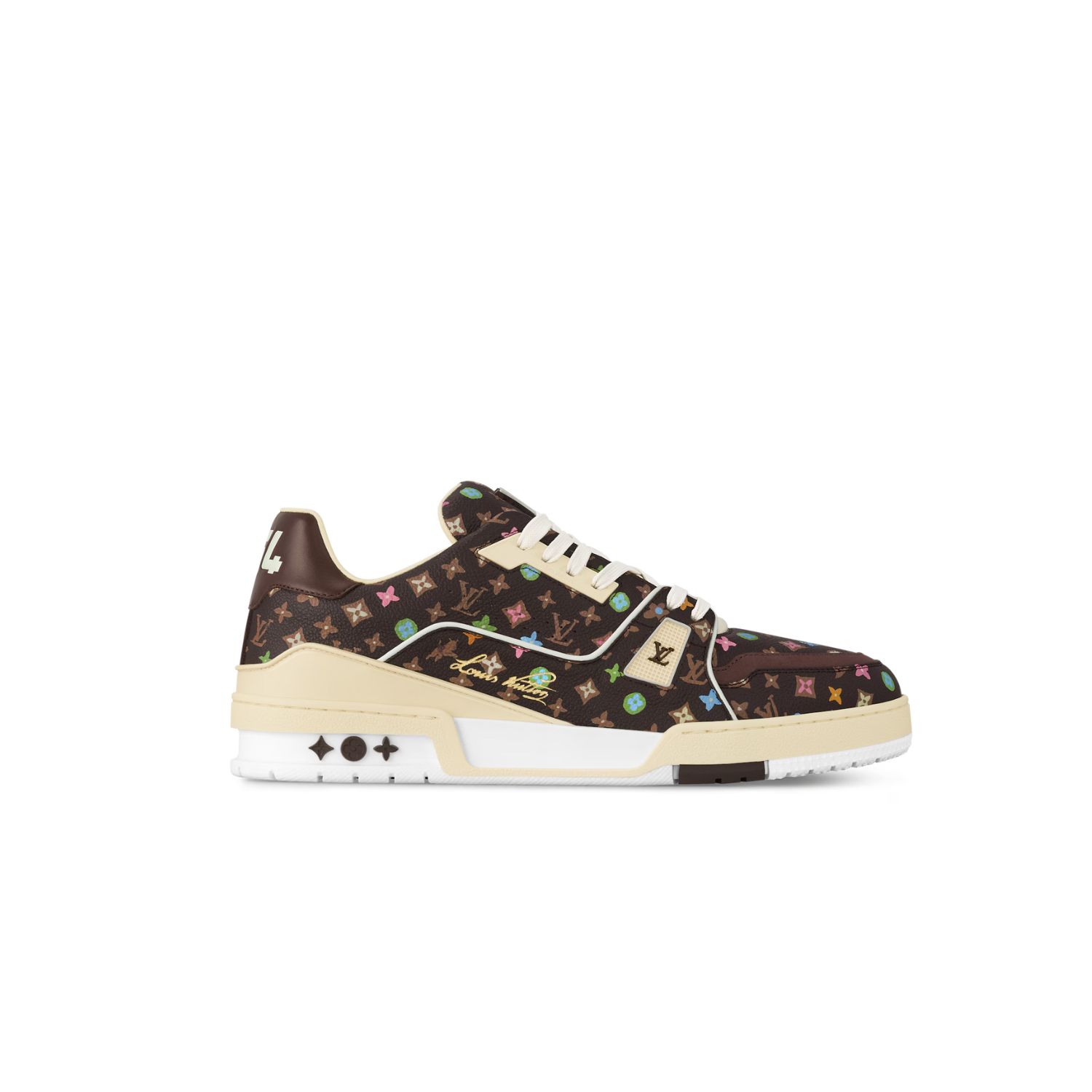 L0vis Vvtt0n Trainer Sneaker Brown For Men 1ACXB1