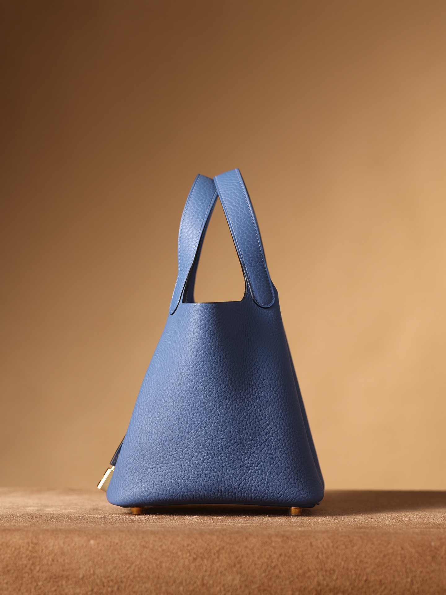 H**me5 Picotin Lock 18 Blue Bag For Women, Women’s Handbags 7.1in/18cm