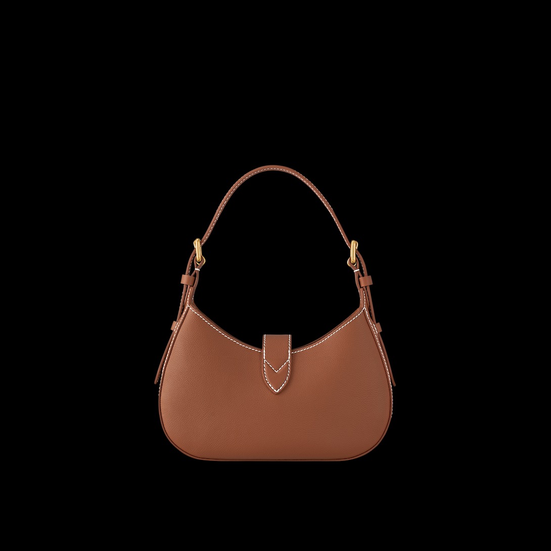 L0vis Vvtt0n Low Key Shoulder Bag Brown For Women 10 Inches/ 26 Cm M24885