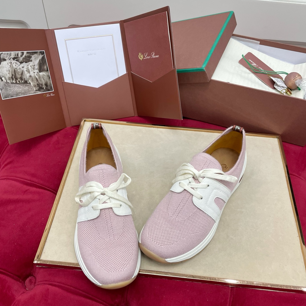 L0r0 P1ana 360 Lp Lady Flexy Walk Sneaker Pink Sand For Women – FAI7759 3873