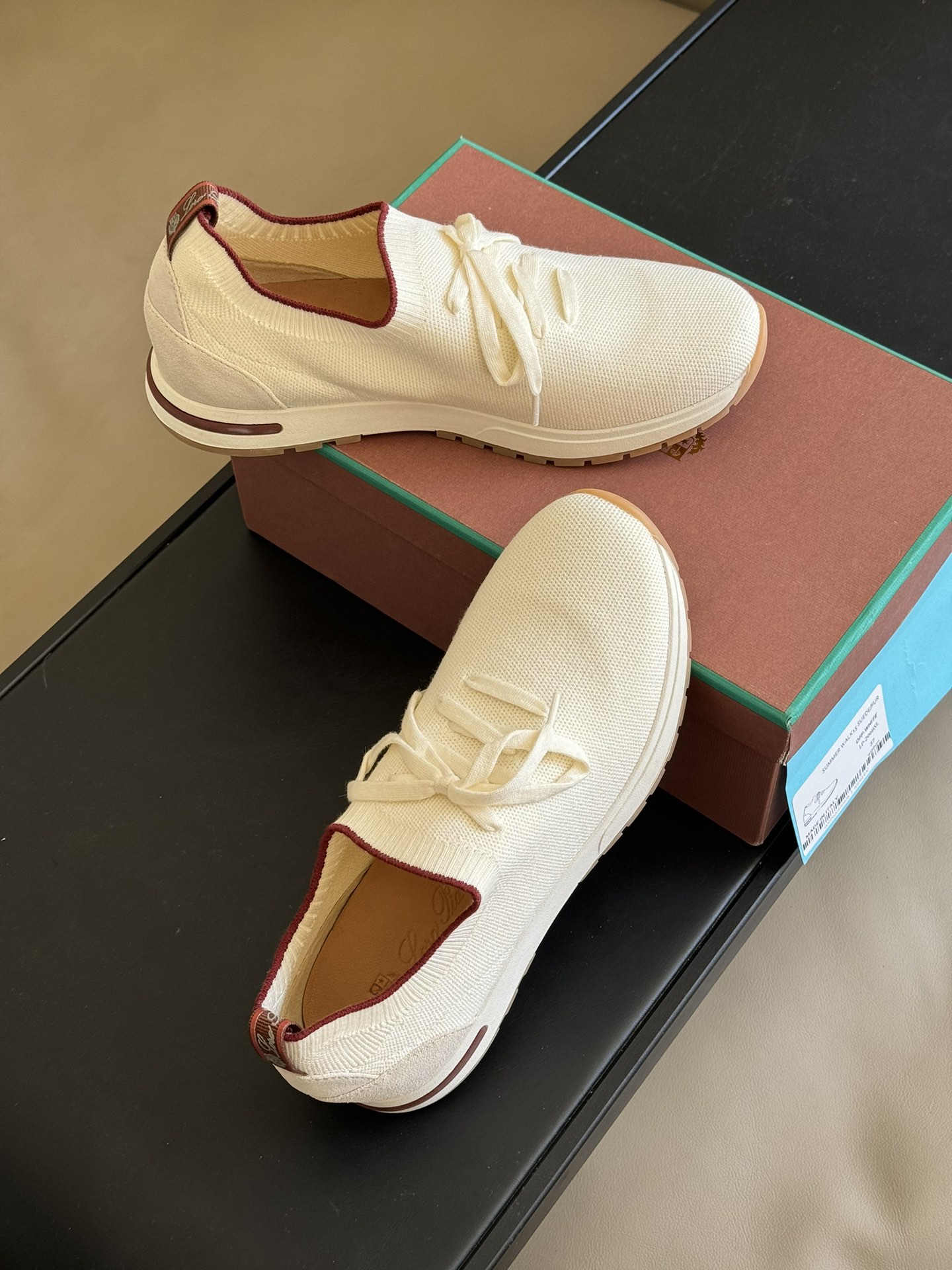 L0r0 P1ana Loro 360 LP Flexy Walk Sneakers Pure Dunes Mel For Women – FAN9467 106O