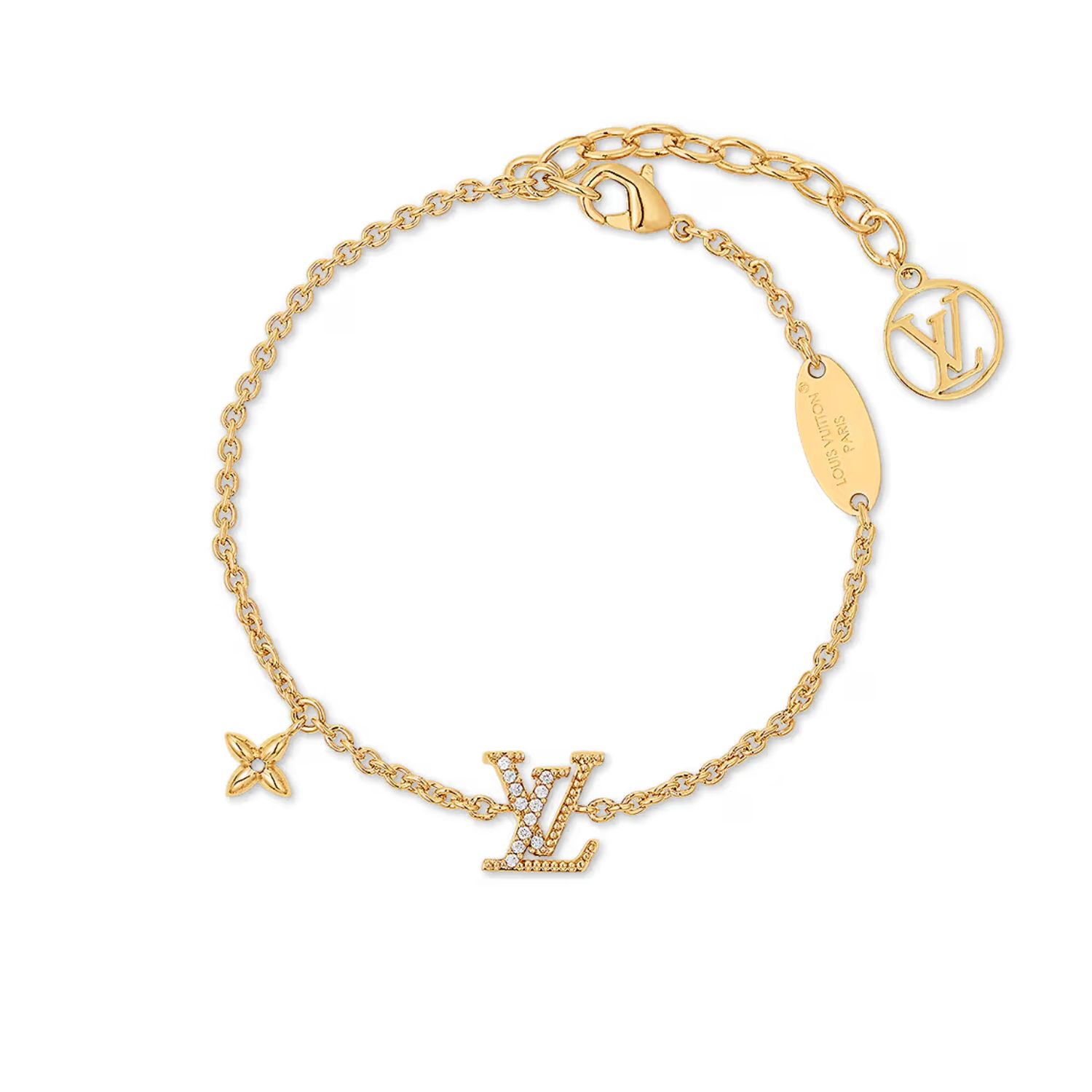 L0vis Vvtt0n Iconic Bracelet Gold For Women M00587