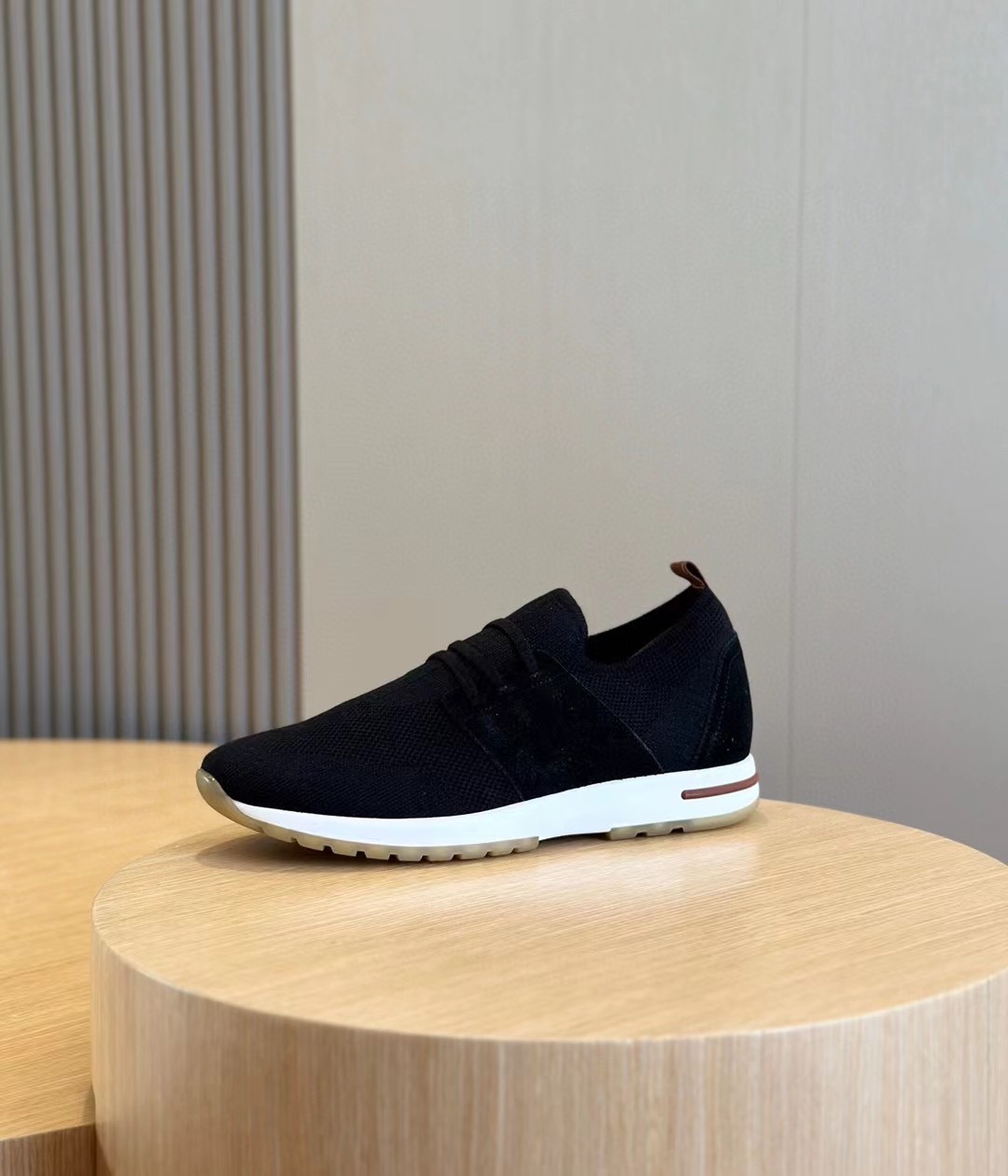 L0r0 P1ana 360 Lp Flexy Walk Sneaker Black For Men FAI8159