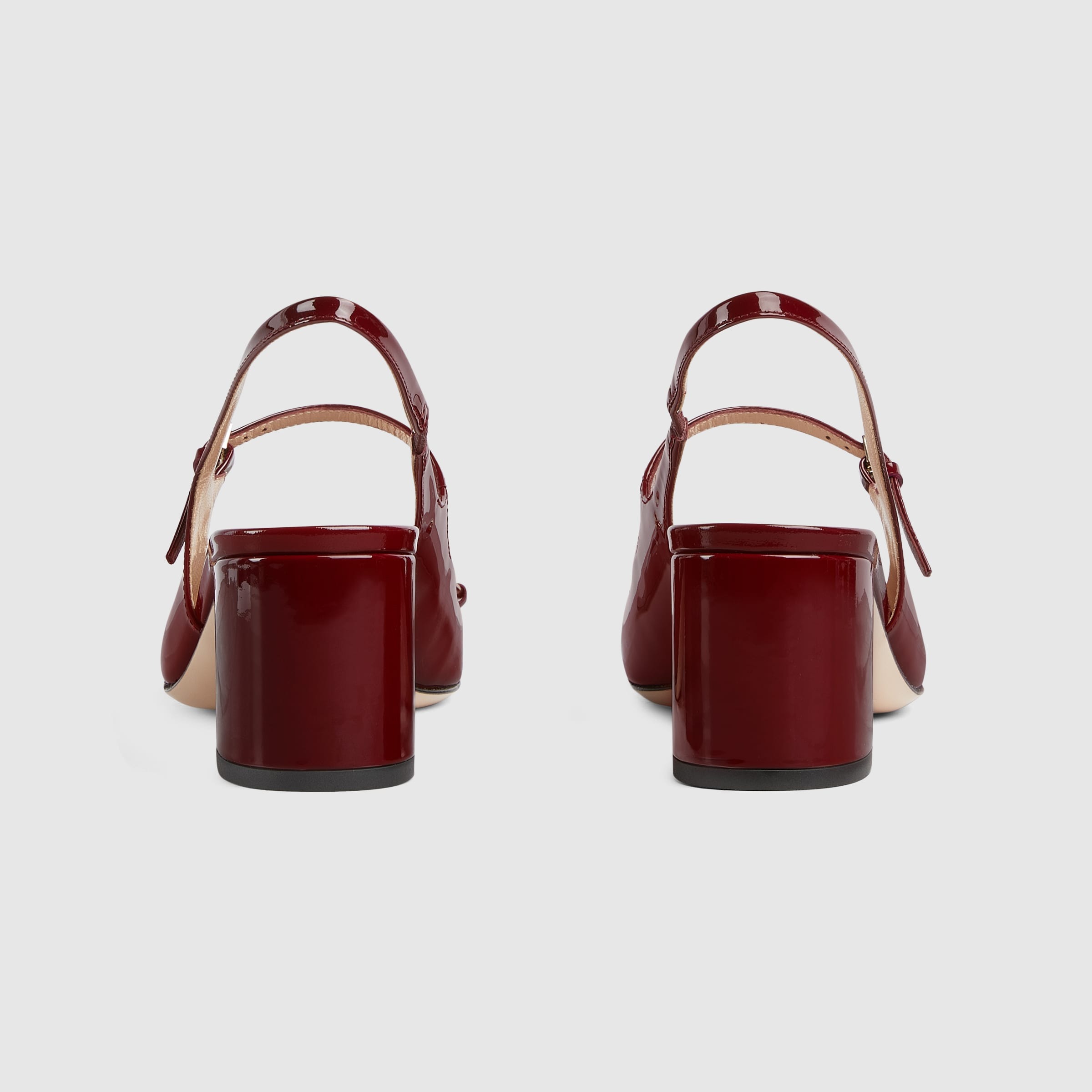Gvc*1 Horsebit Pump Red For Women- 801893 BNC80 6207