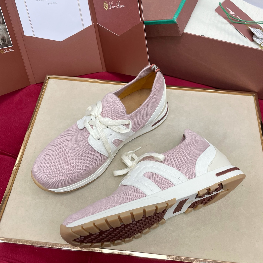 L0r0 P1ana 360 Lp Lady Flexy Walk Sneaker Pink Sand For Women – FAI7759 3873