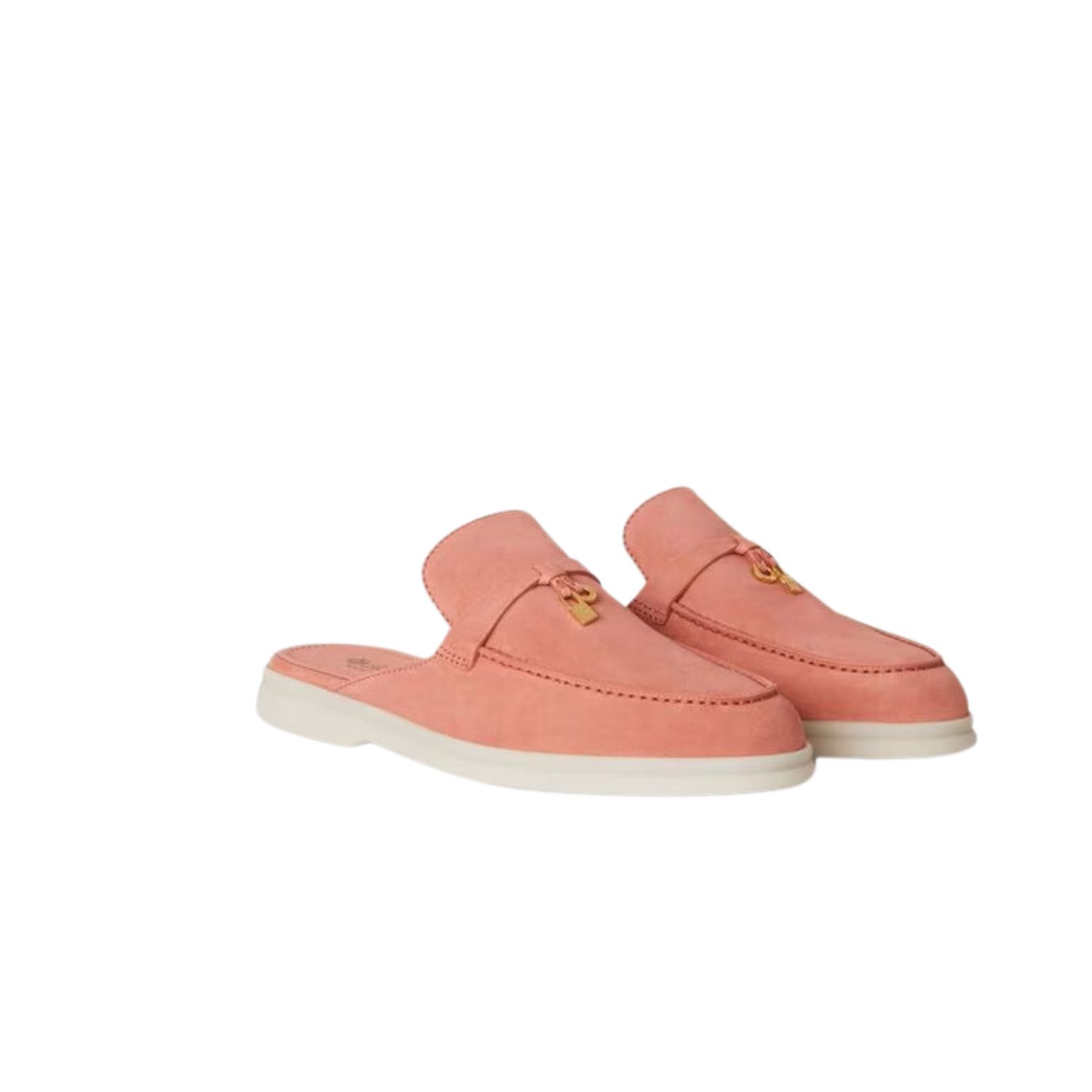 L0r0 P1ana Babouche Charms Walk Loafers Sorbet Pink For Women – FAI1543 303J