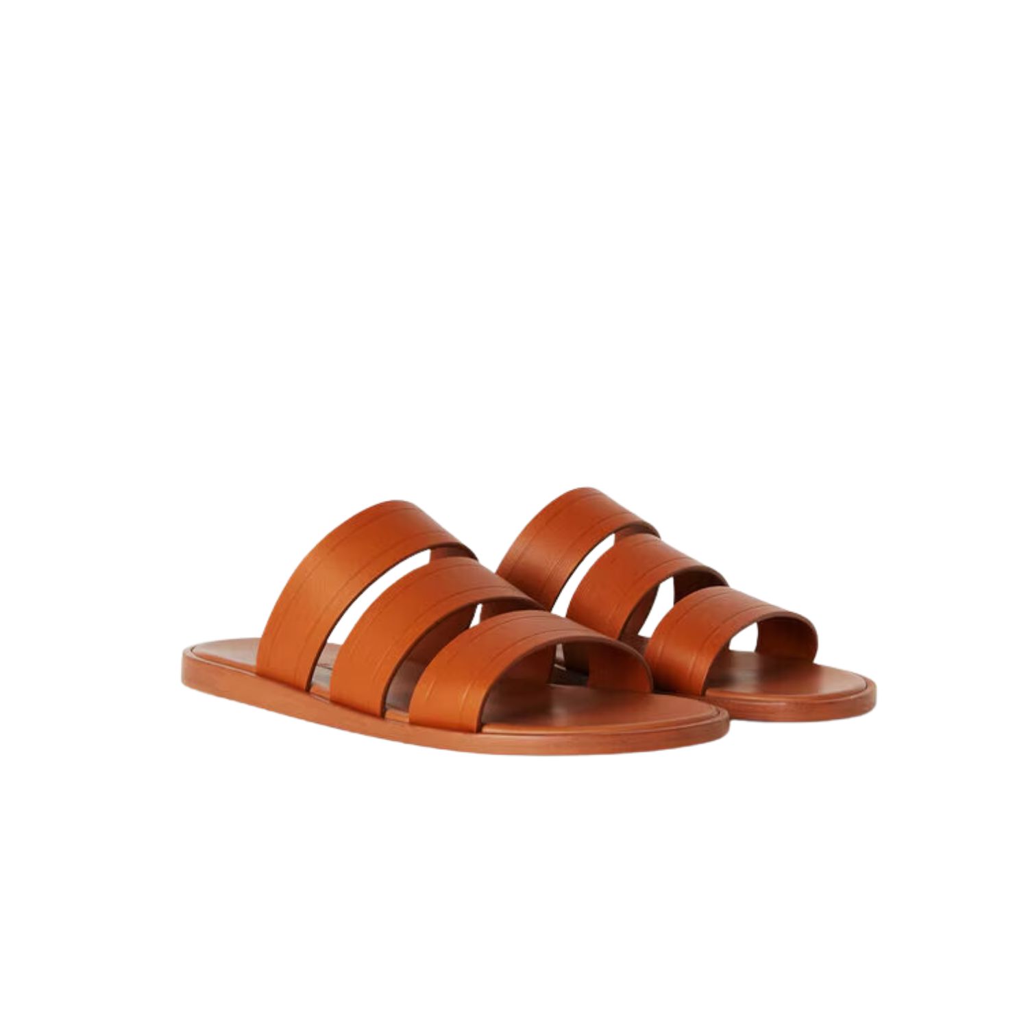 L0r0 P1ana Naha Sandal Brown For Men FAN8776