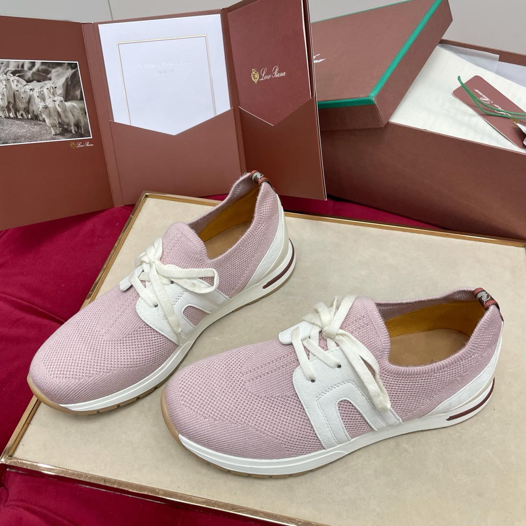 L0r0 P1ana 360 Lp Lady Flexy Walk Sneaker Pink Sand For Women – FAI7759 3873