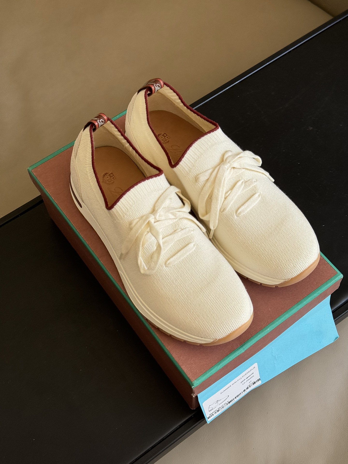 L0r0 P1ana Loro 360 LP Flexy Walk Sneakers Pure Dunes Mel For Women – FAN9467 106O