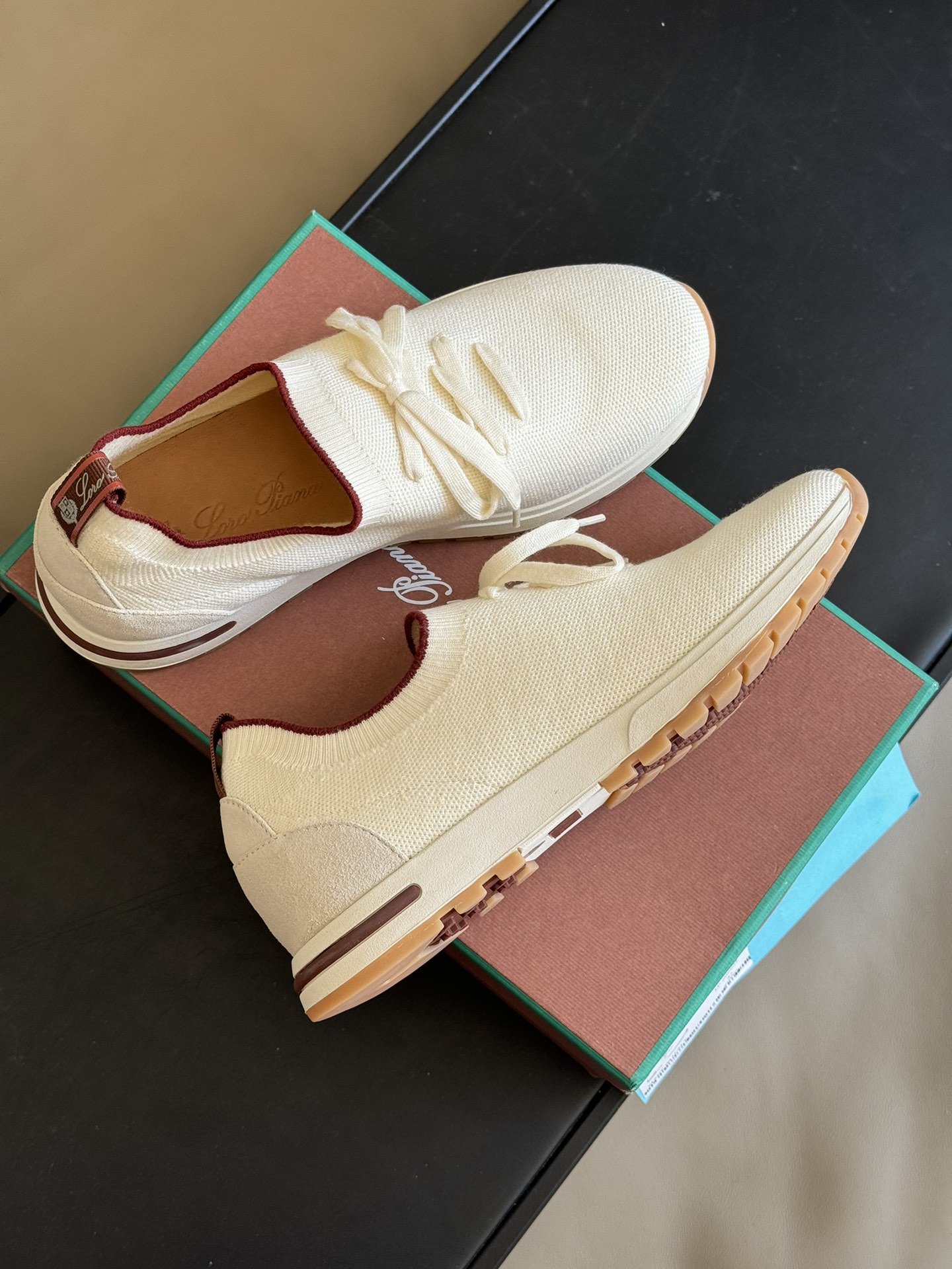 L0r0 P1ana Loro 360 LP Flexy Walk Sneakers Pure Dunes Mel For Women – FAN9467 106O