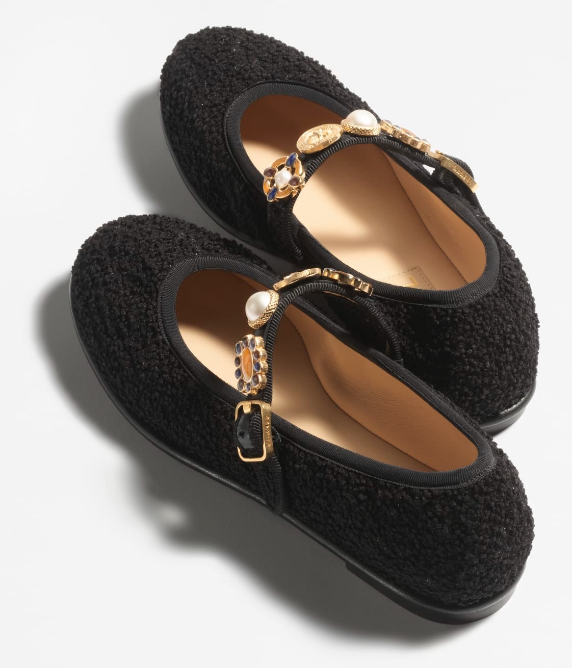 Ch**el Mary Janes Black For Women- G45778 B17251 94305