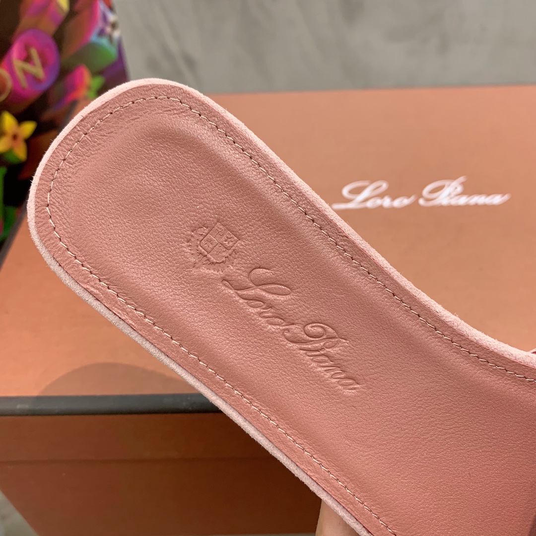 L0r0 P1ana Summer Charms Sandal Pink Shell For Women – FAI5580 30D2