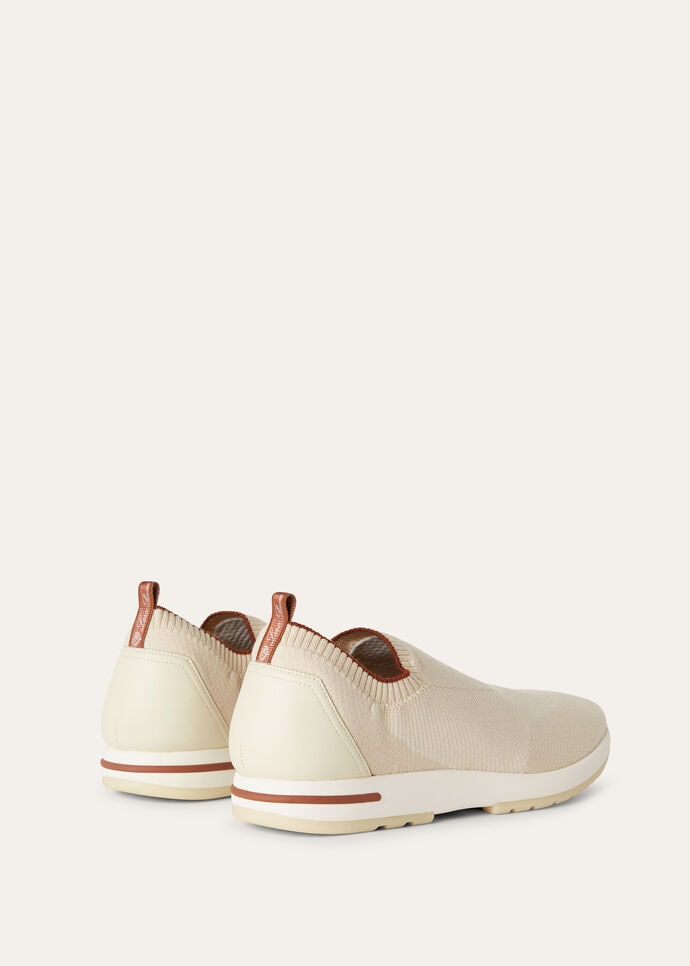 L0r0 P1ana 360 Lp Flexy Walk Sneaker Cream For Men FAI4815