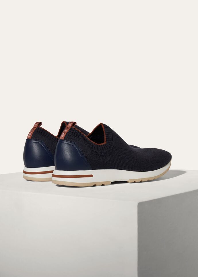 L0r0 P1ana 360 Lp Flexy Walk Sneaker Navy Blue For Men FAI4815