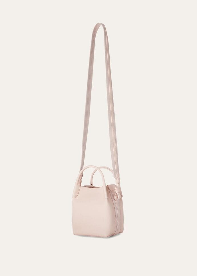 [True-to-ORIGINAL]L0r0 P1ana Micro Bale Bag Candoglia Marble For Women 5.2 in/ 13 cm FAN4647 305H