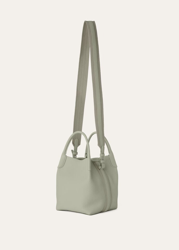 [True-to-ORIGINAL]L0r0 P1ana Small Bale Bag Light Wasabi For Women 6.7 in/ 17 cm FAN8964 50YB