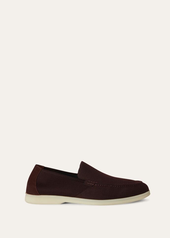L0r0 P1ana Summer Walk Knitted Black For Men FAM1581