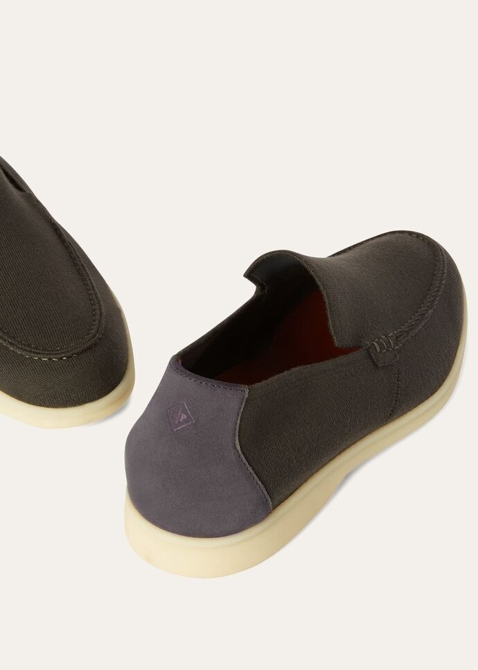 L0r0 P1ana Summer Walk Knitted Black For Men FAM1581