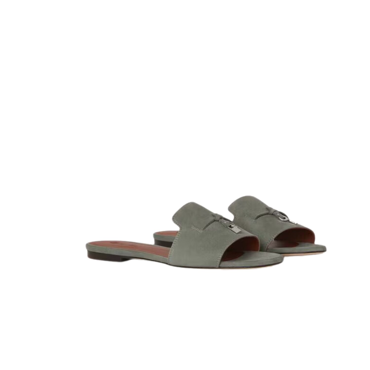 L0r0 P1ana Summer Charms Sandal Army Gray For Women – FAI5580 506Z