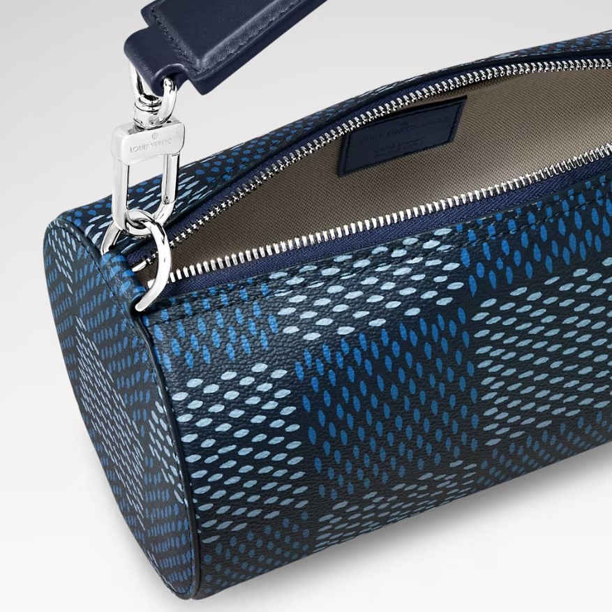 L0vis Vvtt0n Soft Polochon PM Bag Blue For Men N40695 10.2in/25.9cm