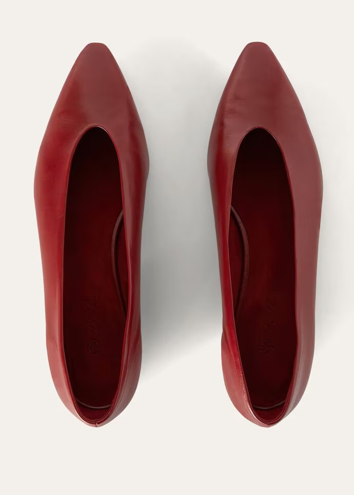 L0r0 P1ana Rebecca Ballerinas Camu Fruit For Women – FAN3737 Q06P