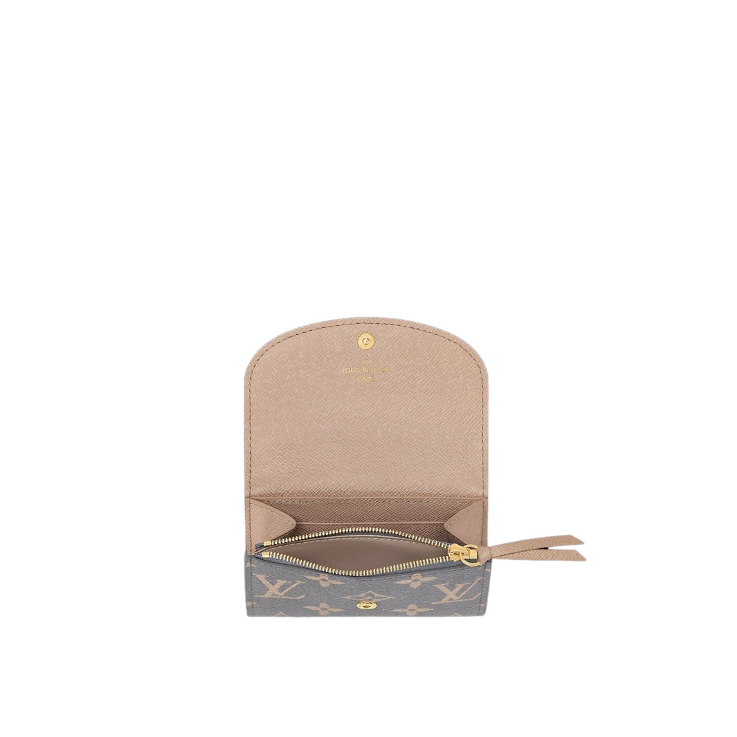 L0vis Vvtt0n Rosalie Coin Purse Trianon Gray For Women 11cm/4.3in – M12367