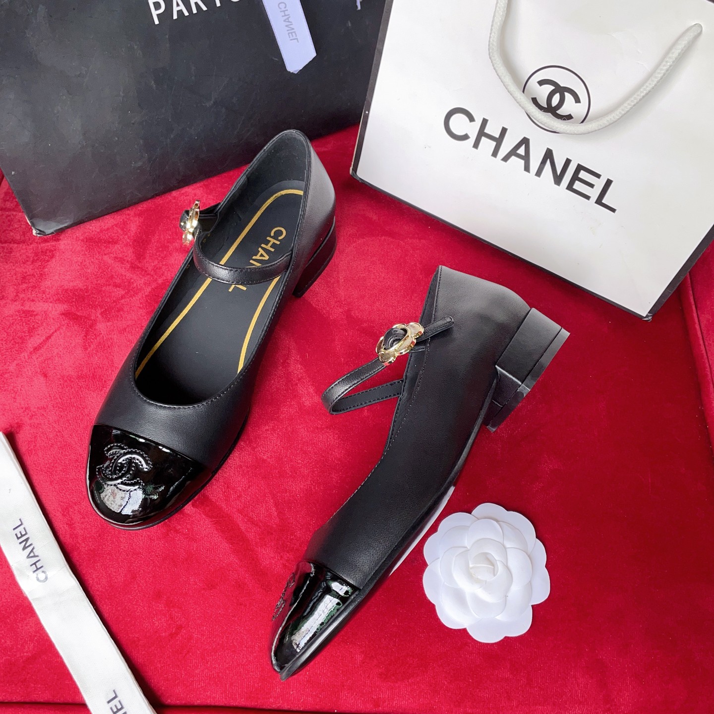 Ch**el Pumps Black For Women