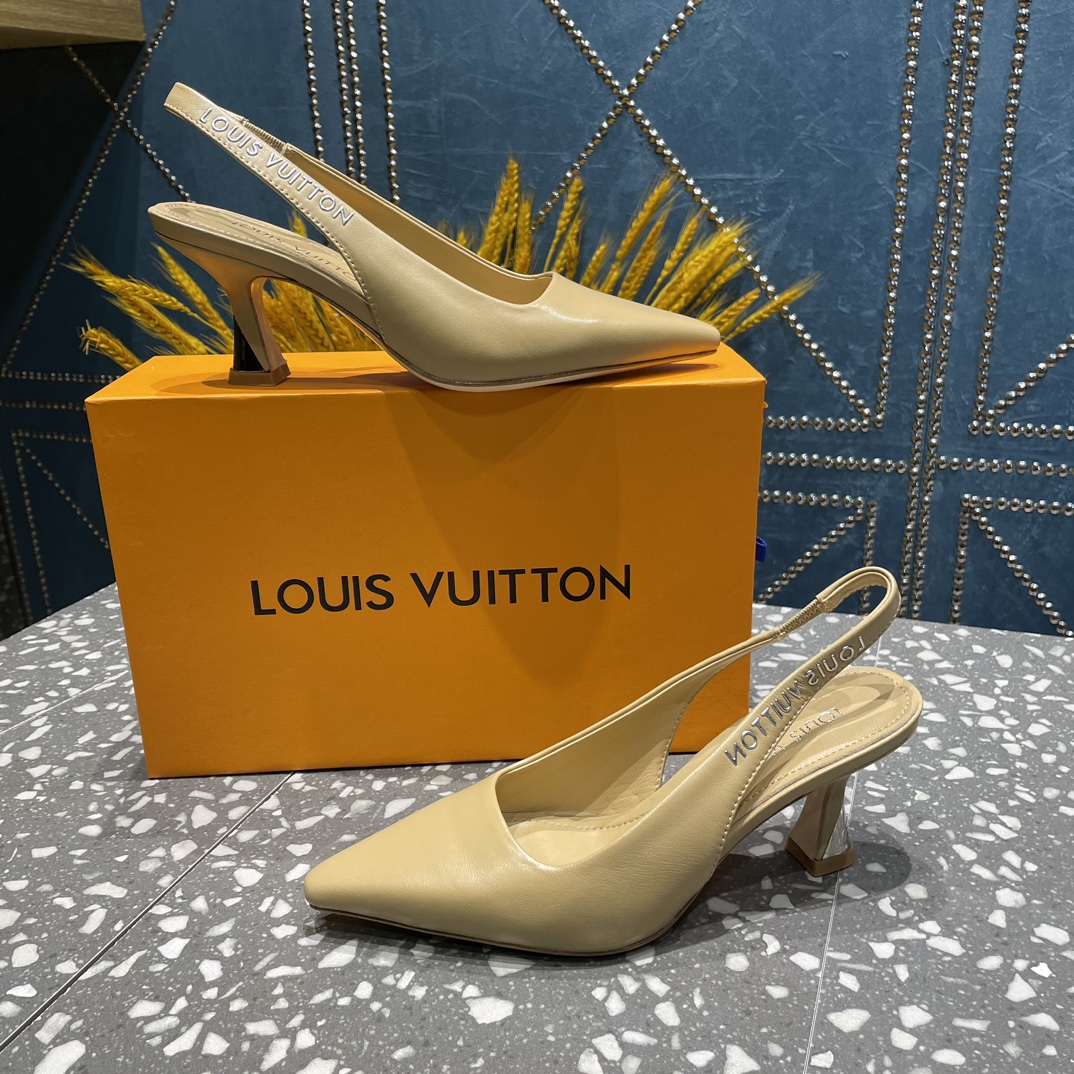 L0vis Vvtt0n Sparkle Slingback Pump Beige For Women 1AB0Q5