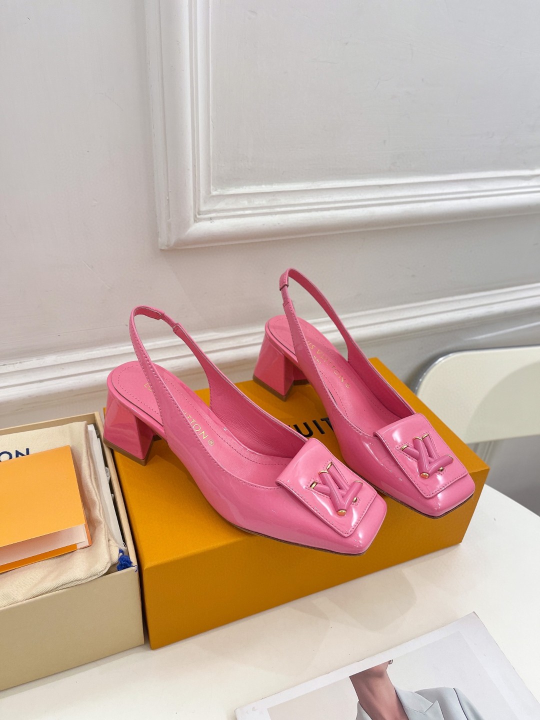 L0vis Vvtt0n Shake Slingback Pump Pink For Women 1AB0W9