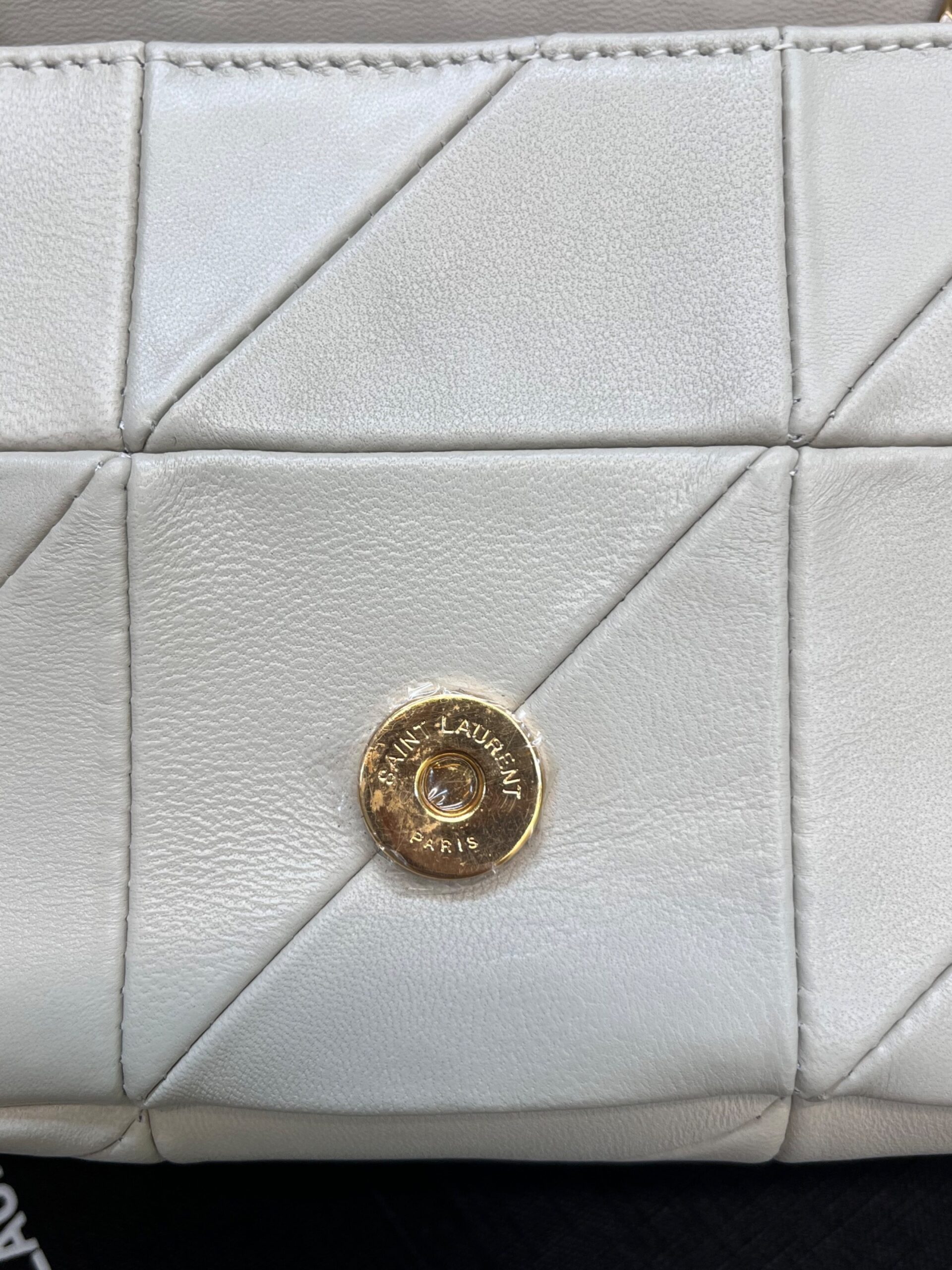 [True-to-ORIGINAL] Sa1nt Lau*nt Jamie Small Chain Bag White For Women 7.8in/20cm