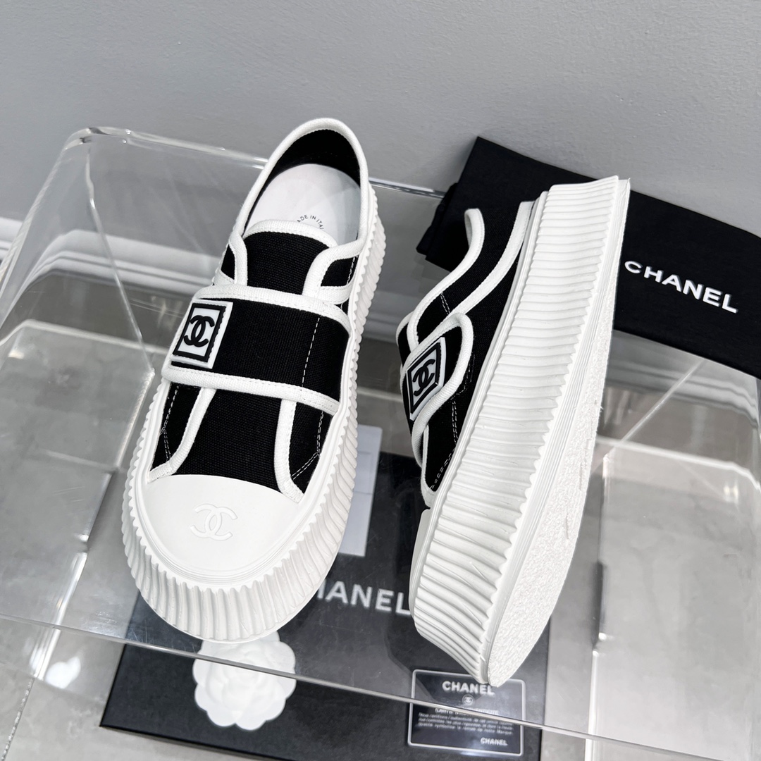 Ch**el Women’s Sneakers Black For Women
