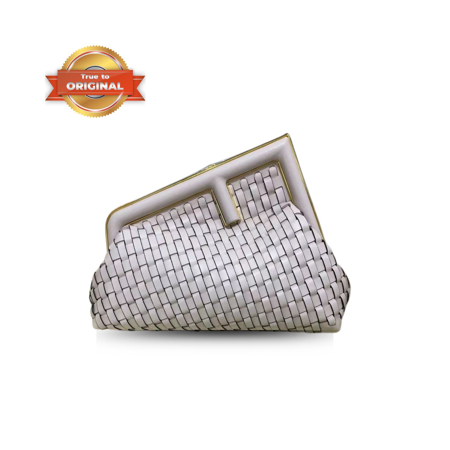 [True-to-ORIGINAL] F**di First Small Bag Pink For Women 10in/26cm