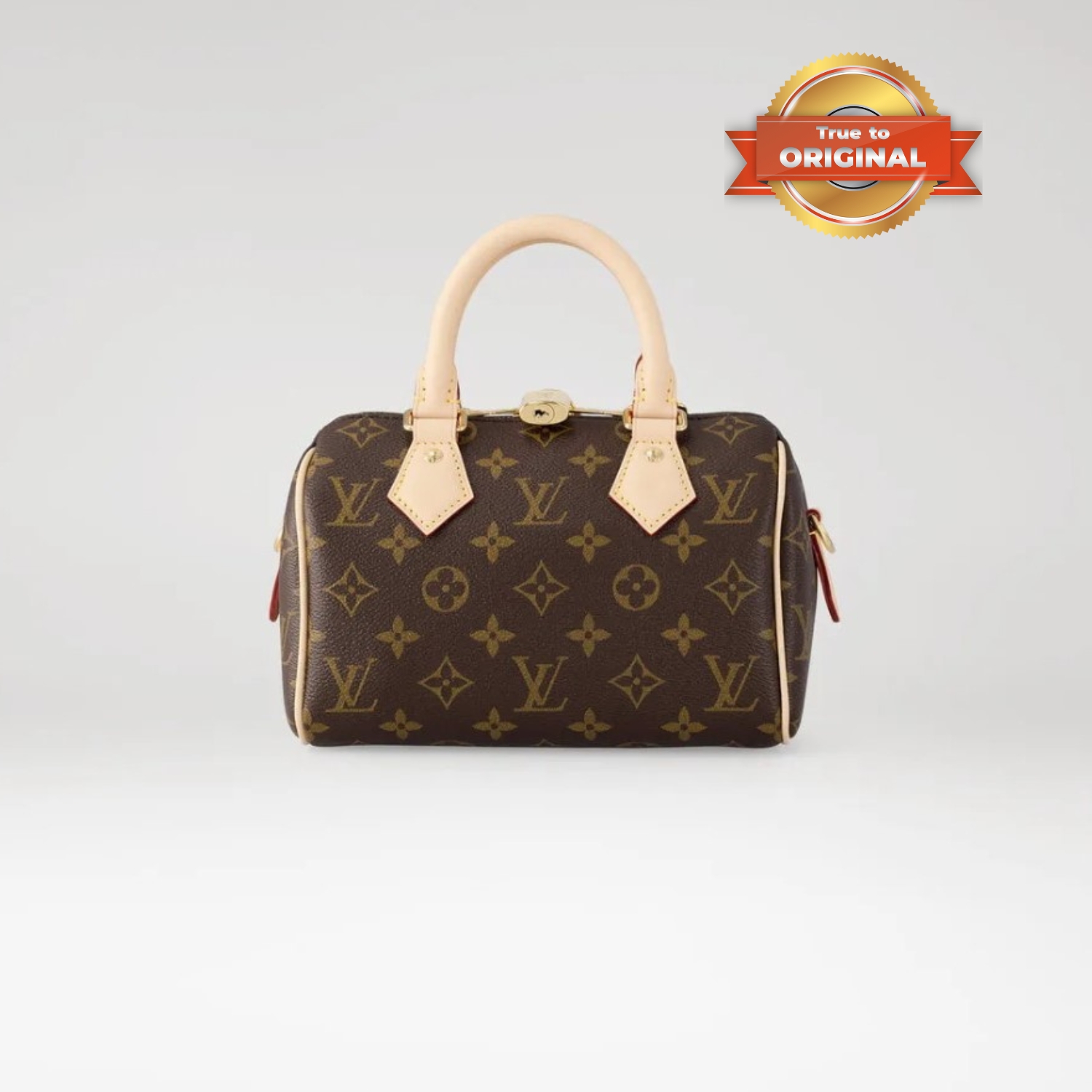 [True-to-ORIGINAL] L0vis Vvtt0n Speedy Bandoulière 20 Monogram Canvas Brown For Women 20cm/8.1in M46594