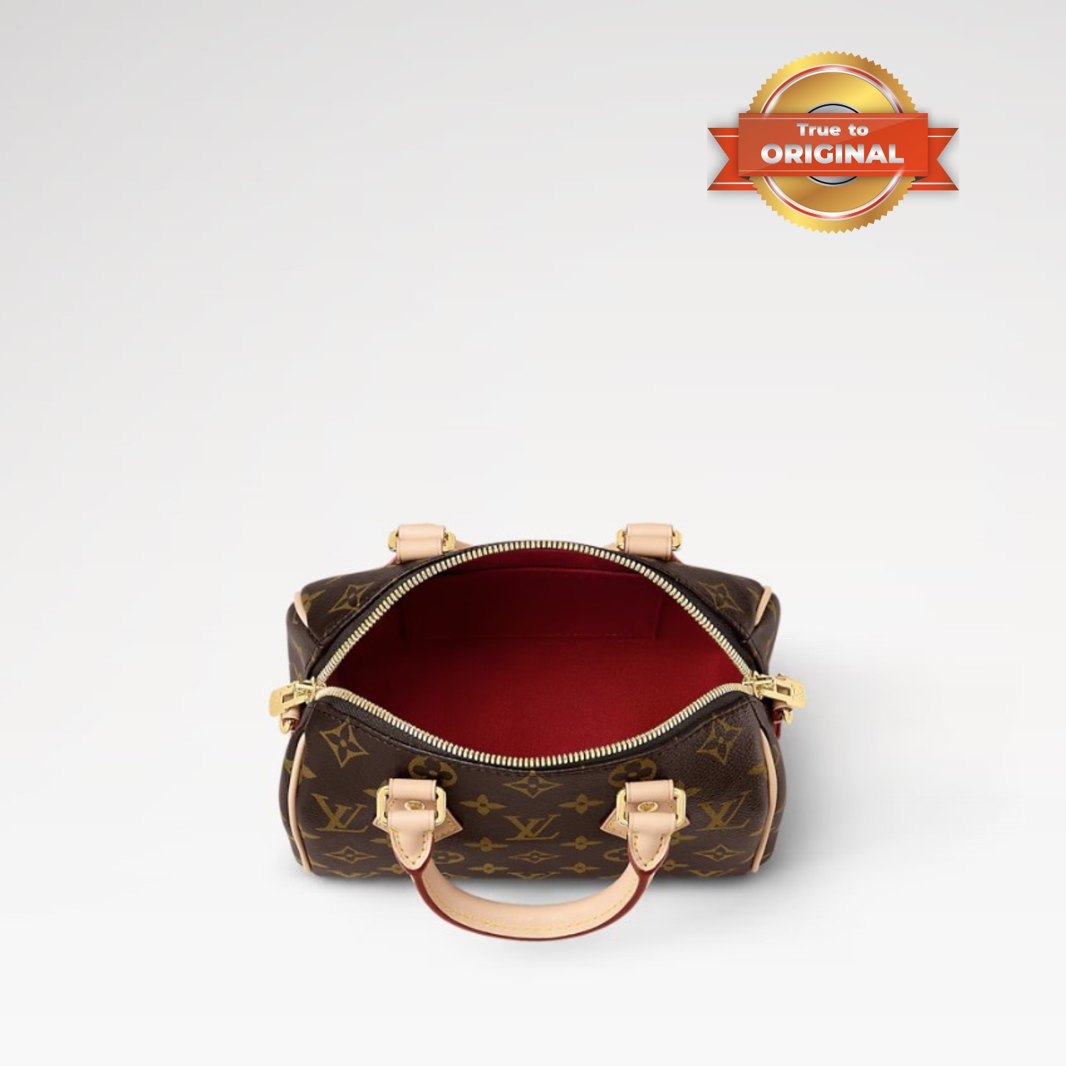 [True-to-ORIGINAL] L0vis Vvtt0n Speedy Bandoulière 20 Monogram Canvas Brown For Women 20cm/8.1in M46594