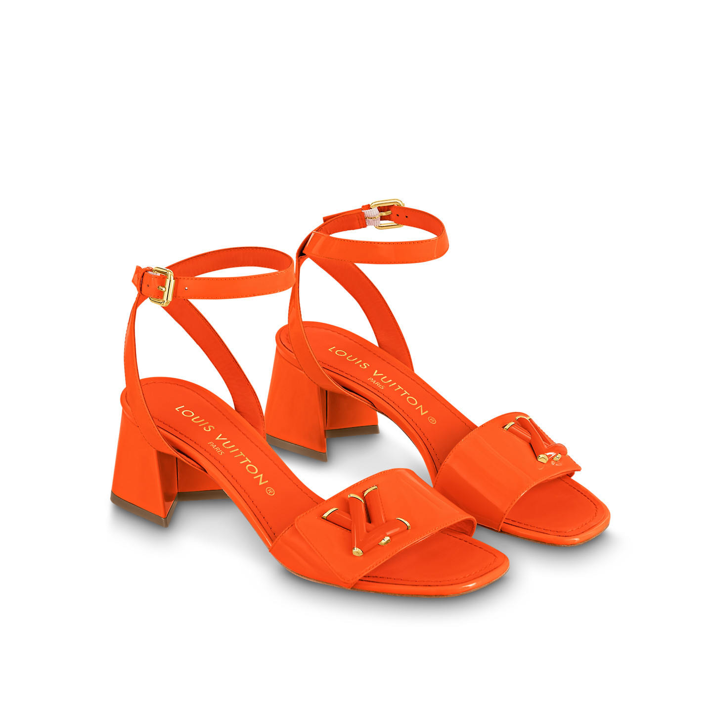Shake Sandal Orange For Women- 1AB10B