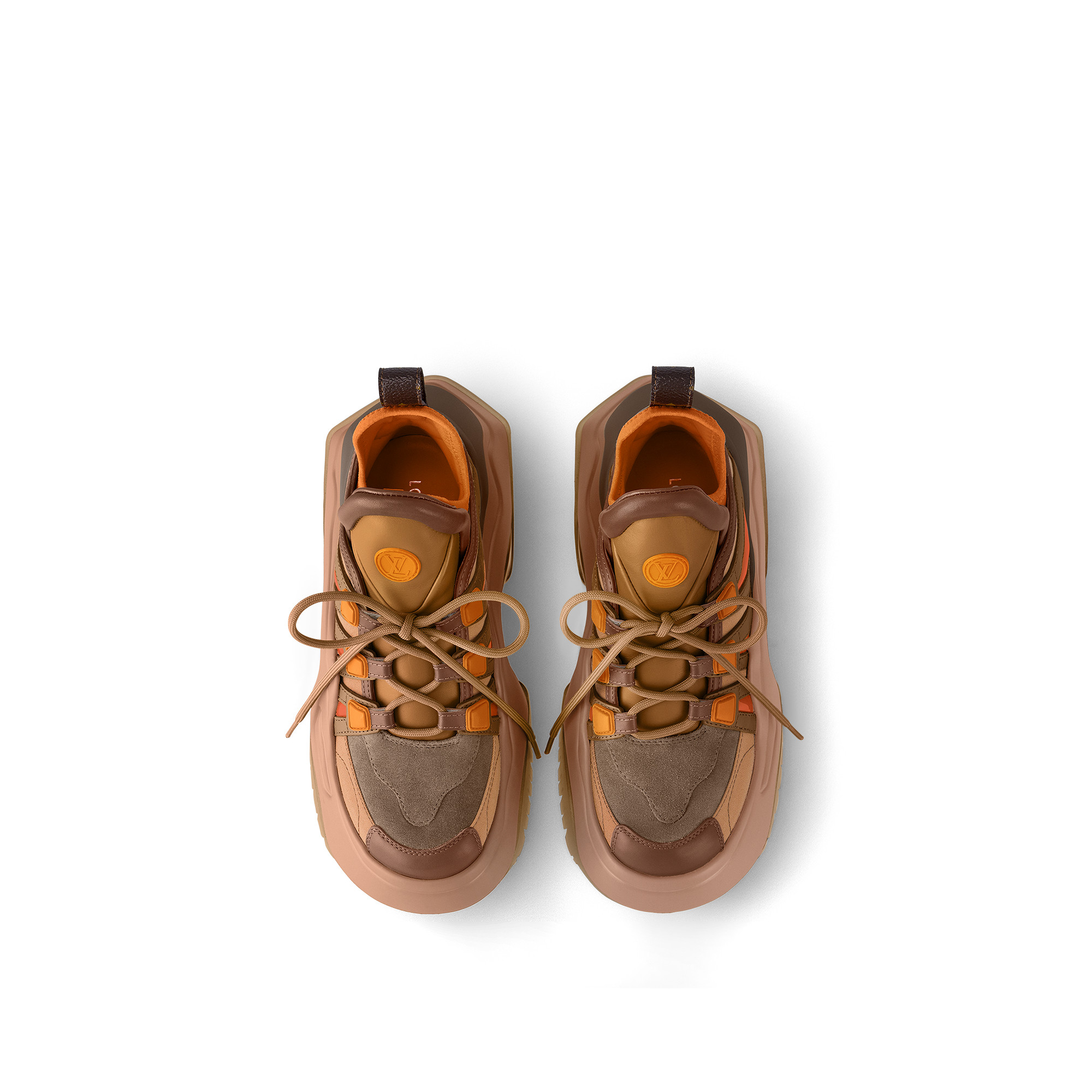LV Archlight 2.0 Platform Sneaker Brown For Women 1ABIJ4