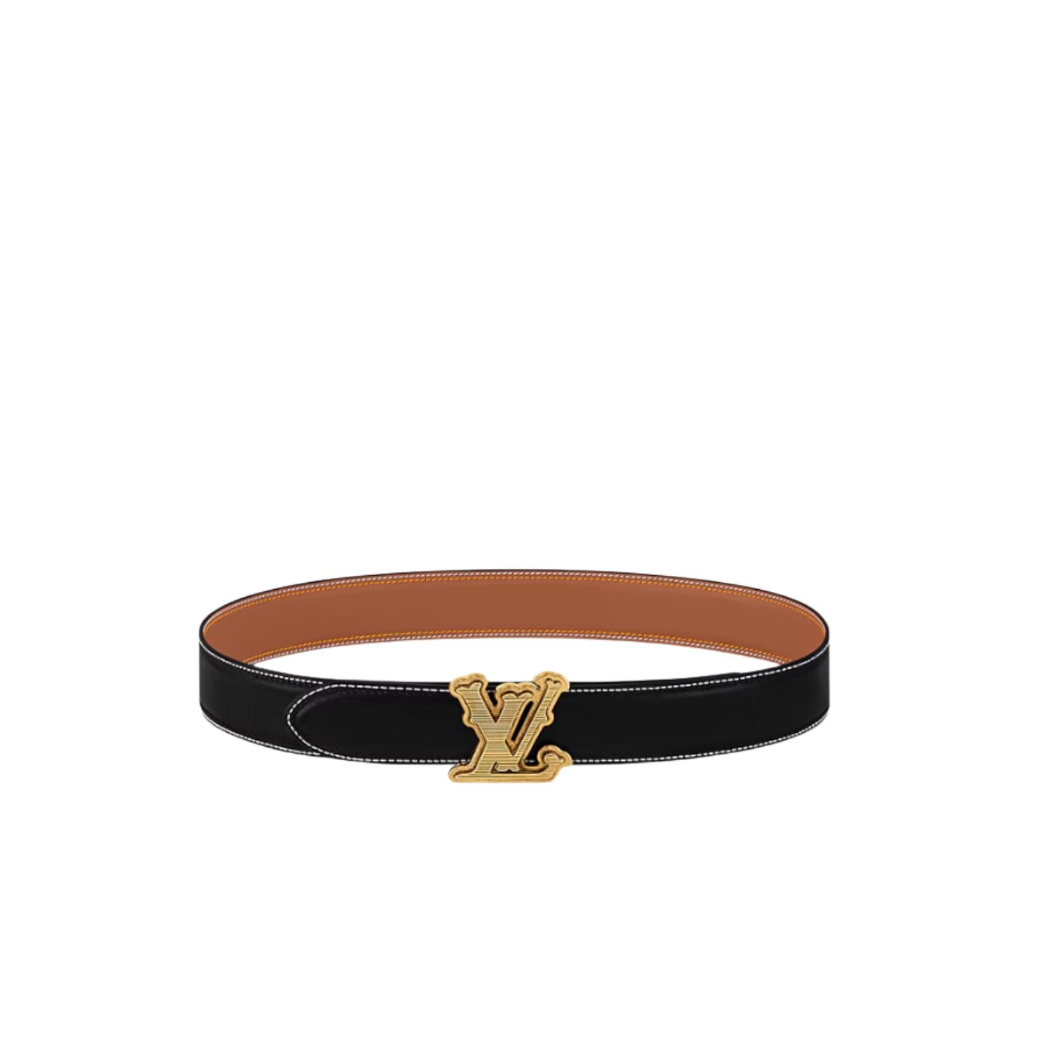 L0vis Vvtt0n LV Rodeo 40mm Reversible Belt Brown For Men M8727U