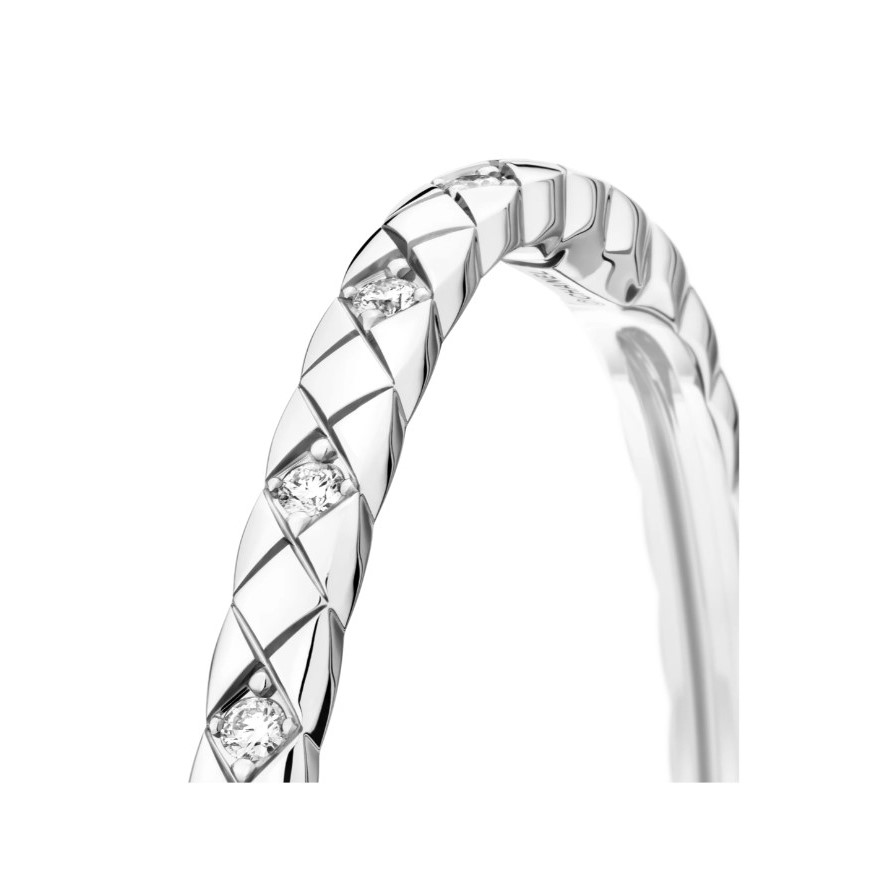 Ch**el Coco Crush Bracelet White Gold For Women J12328