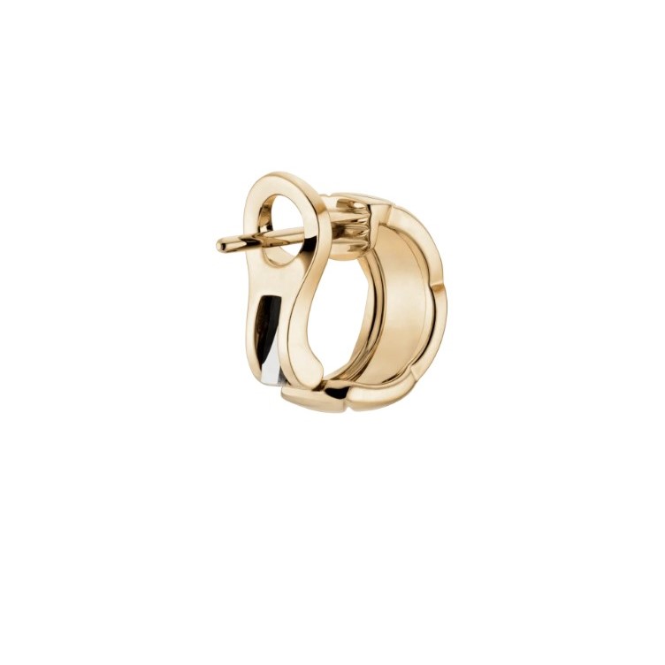 Ch**el Coco Crush Earrings Beige Gold For Women J11754