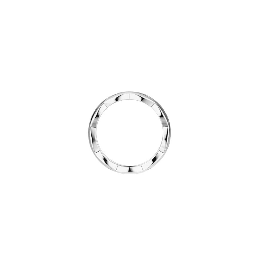 Ch**el Coco Crush Ring White Gold Small Version For Women J10570